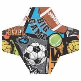 Patrón Deportivo Con Balones