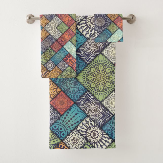 Patrón diagonal colorido (In situ)