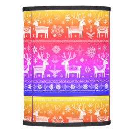 Patrón divertido de Navidades de renos