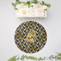 Patrón dorado 21,bw. Black BG