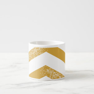 Patrón dorado: tazas