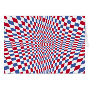 Patrón elegante cuadrado de deformación