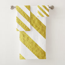 Patrón elegante de bandas doradas