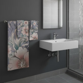 Patrón elegante floral de Gingham