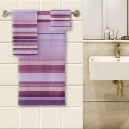 Patrón elegante malva morado rayado