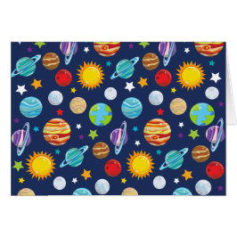 Patrón espacial, planetas, estrellas, cosmos, gala