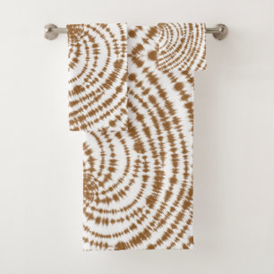 Patrón espiral de Boho Terracotta