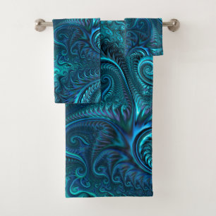 Patrón espiral de los tentáculos de pulpo azul y