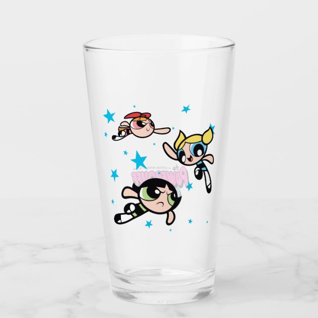 Patrón estrella de Chicas Powerpuff (Anverso)