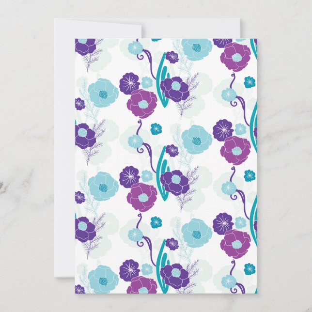 Patrón floral (Anverso)