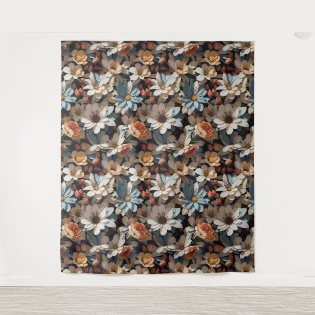 Patrón floral 14 Tapiz (Anverso)