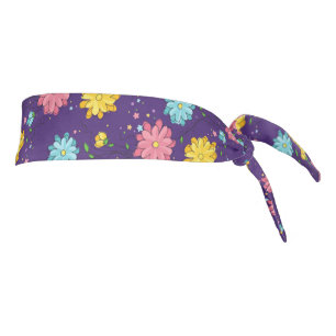 Patrón floral abstracto colorido