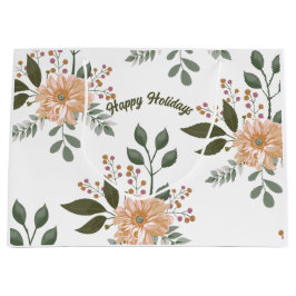 Patrón Floral - Bolsa de Regalo