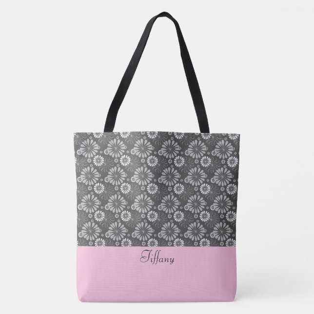 Patrón floral Bolsa de tetas (Anverso)