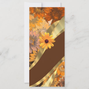 patrón floral bonito otoño