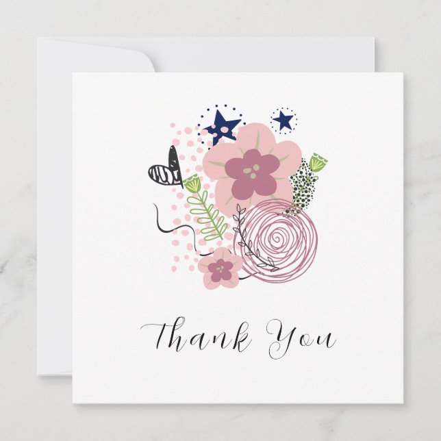 Patrón floral de corte (Anverso)