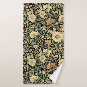 patrón floral de estilo victoriano