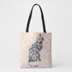 Patrón floral de estilo vintage Bolsa de tocador d