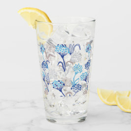 Patrón floral de la hidrangea ligera y aérea