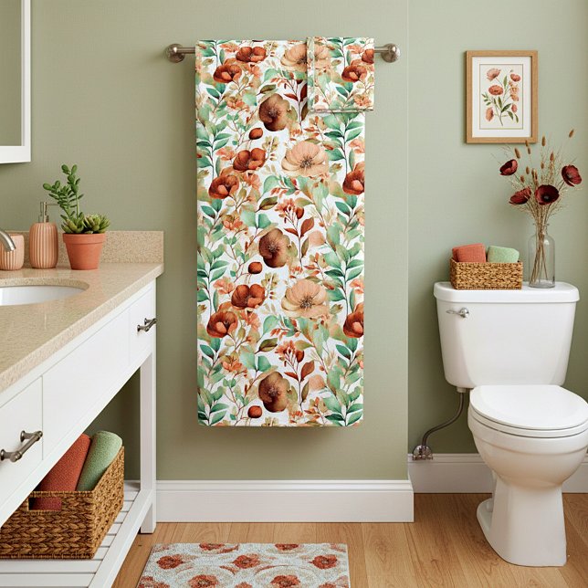 Patrón floral de otoño (Subido por el creador)