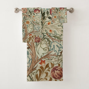 Patrón floral de William Morris Acanthus Embroider