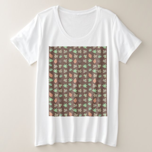 Patrón floral giratorio (Anverso del diseño)
