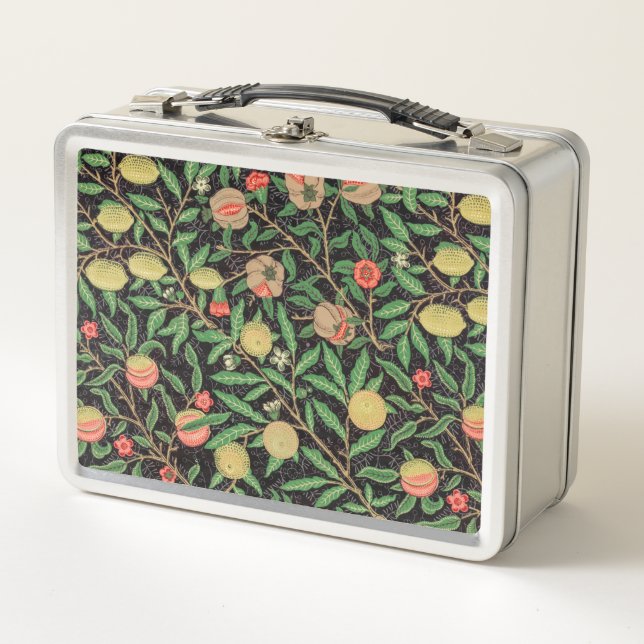 Patrón floral granado de William Morris (Anverso)