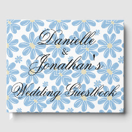 Patrón Floral - Libro de Invitados de Boda Persona