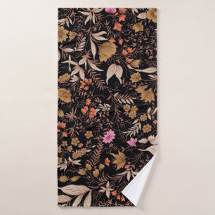 Patrón floral paisley impecable