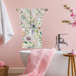 patrón floral pastel de bonito