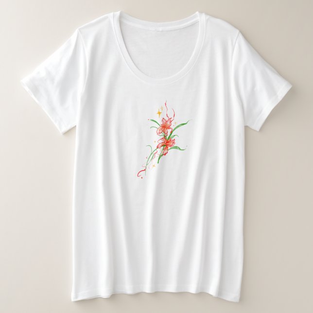 Patrón floral simple (Anverso del diseño)