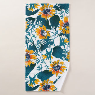 Patrón floral sin soldadura, fondo En el art nouve