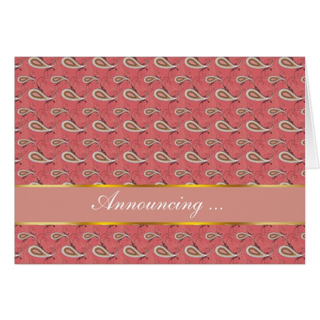Patrón Foxglove Petal Paisley (Anverso (Horizontal))