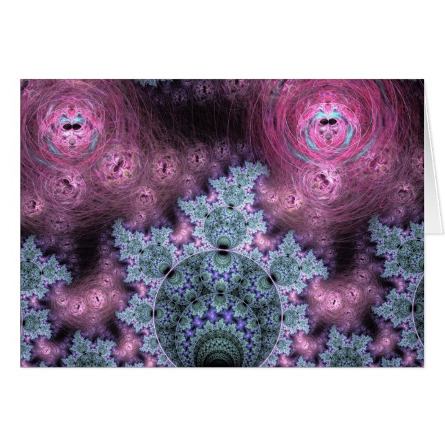 Patrón fractal de Mandelbrot (Anverso (Horizontal))