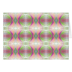 Patrón fractal de resumen rosado