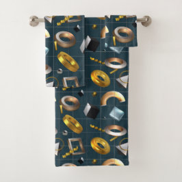 Patrón geométrico 3D