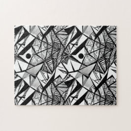 Patrón geométrico abstracto 24 - Rompecabezas