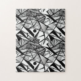 Patrón geométrico abstracto 24 - Rompecabezas