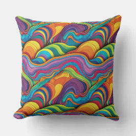 Patrón geométrico abstracto 34 - Cojín decorativo