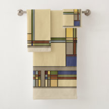 Patrón geométrico de artes y artesanías caídas