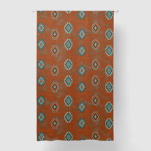 Patrón geométrico de cañones del suroeste de 50x84