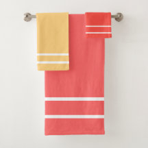 Patrón geométrico de frutas de verano amarillo de 