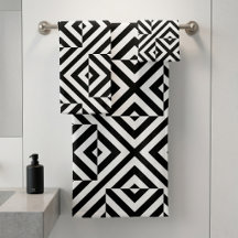 Patrón geométrico del arte de Op rayado en blanco