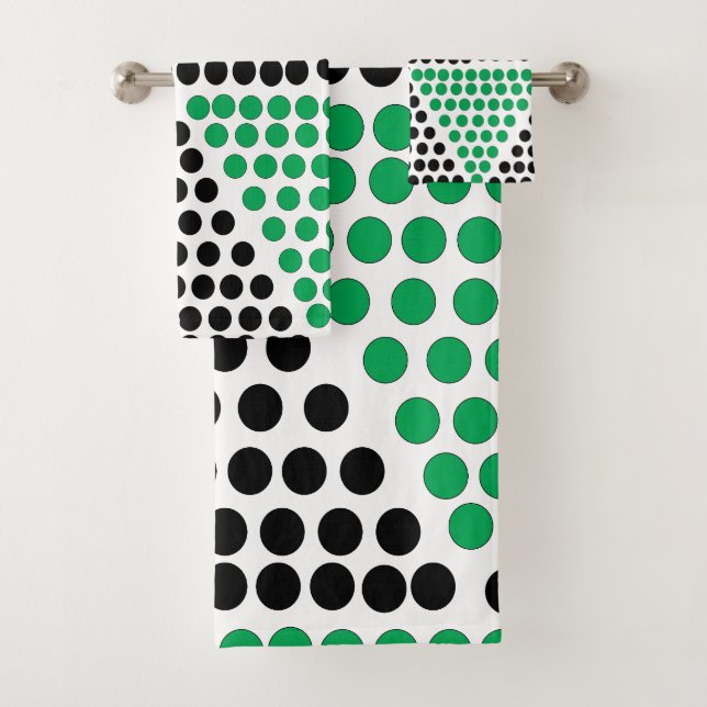 Patrón geométrico del círculo del triángulo verde  (In situ)