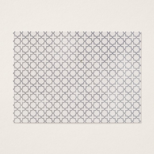 Patrón geométrico islámico beige (Frente)