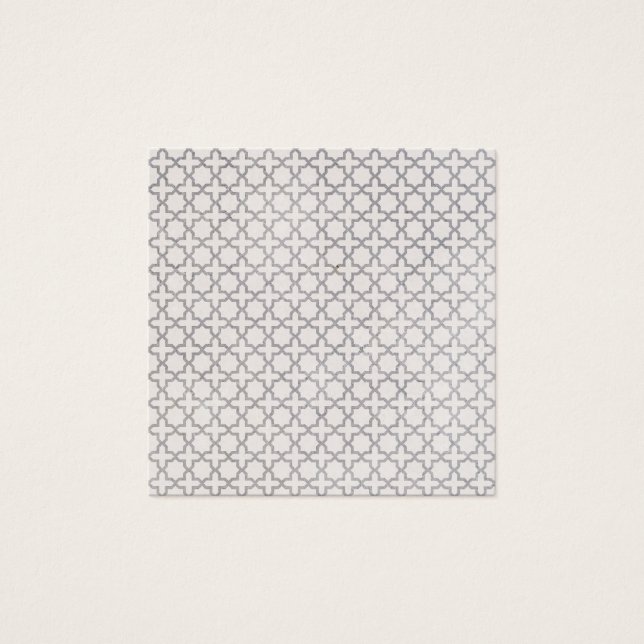 Patrón geométrico islámico beige (Anverso)
