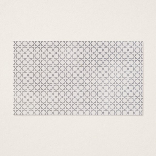 Patrón geométrico islámico beige (Frente)