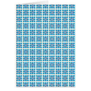 Patrón geométrico moderno de cuadrados SEA azul