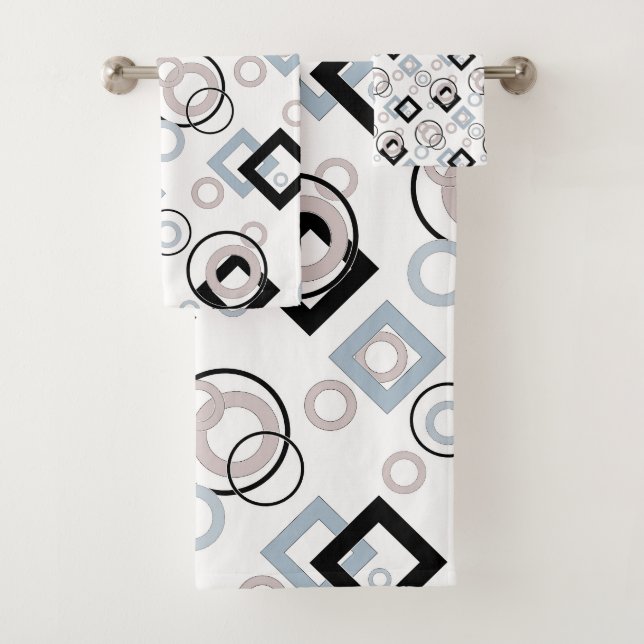 Patrón geométrico moderno multicolor (In situ)