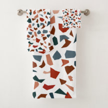 Patrón geométrico monograma moderno